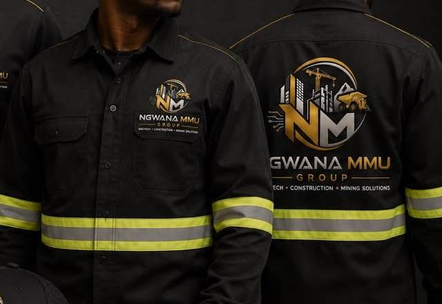 Team members in branded uniform and PPE